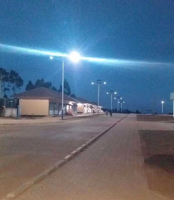 谢家集区非洲科特迪瓦太阳能路灯工程